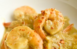 curry crevettes
